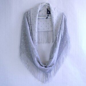 Lord & Taylor Polka Dot Infinity Scarf
